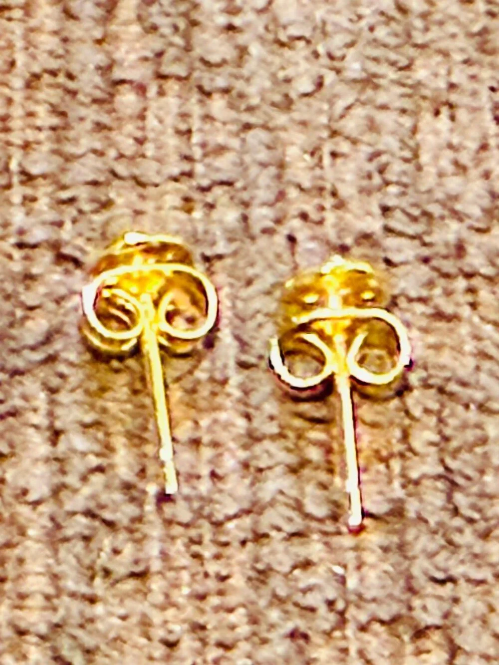 Gorjana Gold Tone Cubic Zirconia Stud Earrings